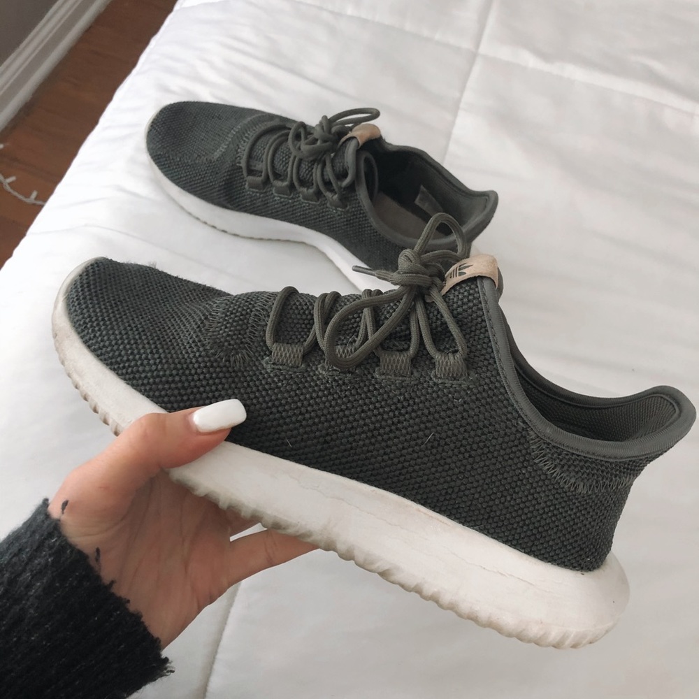 Women’s Adidas Tubular workout sneakers